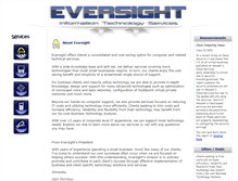 Tablet Screenshot of eversight.org
